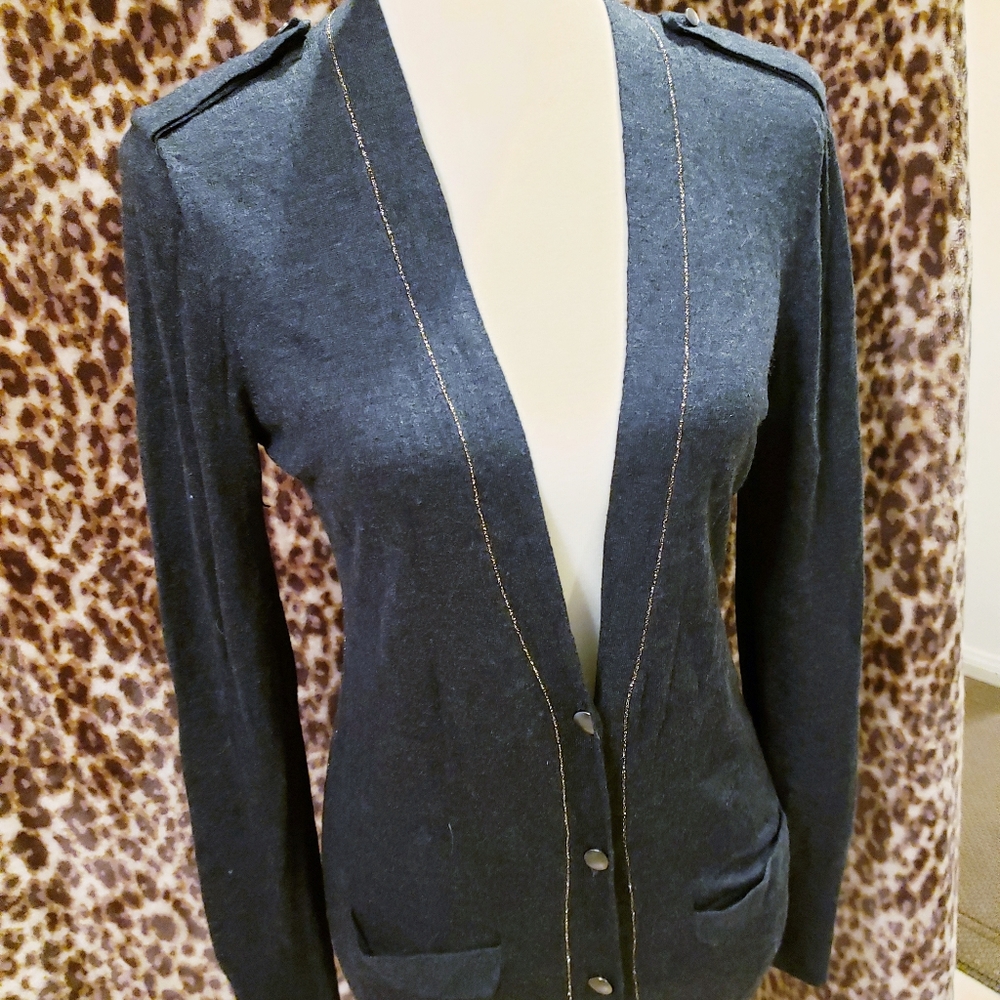 LOFT LONG SWEATER SIZE MEDIUM
